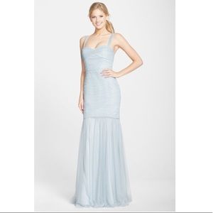 AMSALE Blue Mermaid Bridesmaid Dress- Sweetheart💙